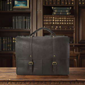 Maletines de lujo personalizados, maletín genuino para <span class=keywords><strong>mujer</strong></span>, para hombres, abogados, bolsa de negocios, portátil, duro, para hombres, Vintage, cuero de grano completo - Product Image 6