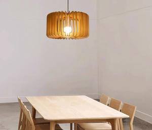 Lámpara de techo LED ajustable contemporánea Lámpara colgante de proyecto E26 de fieltro de lana tradicional moderna - Product Image 5