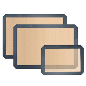 Tapis de cuisson en silicone antiadhésifs pour four, pour macarons, biscuits, pain, pâtisseries, résistants à la chaleur - Product Image 1