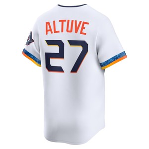 2025 Jose Altuve <span class=keywords><strong>Yordan</strong></span> Alvarez Jeremy Pena White 2025 City Connect camiseta de Béisbol 2017 - Product Image 5