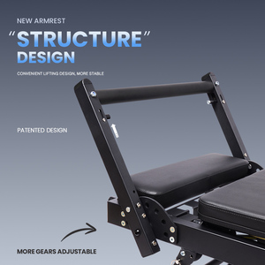 Máquina de Pilates Reformer Profesional Plegable de Hierro, con Resistencia Ajustable, Diseño Portátil y Plataforma Silenciosa para el Cuidado de la Salud en el Hogar - Product Image 2