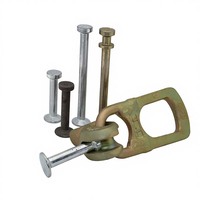 Dispositifs de levage rapides certifiés CE pour préfabriqués, griffe de levage Dog Bog avec ancre à œillet à broche