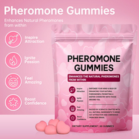 Complément alimentaire en marque privée OEM, Balance 60 Gummies, GOMMES À LA PHÉROMONE, Racine de Maca