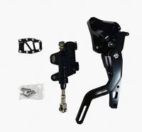 Surron Light Bee X LBX Hinterer Fußbremsensatz Hydraulischer Hauptbremszylinder CNC Aluminium-Pedal für Segway X260 Elektro-Dirtbike