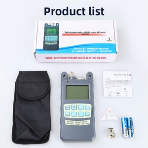 Tích hợp 1mW Đồng hồ đo quang nguồn ánh sáng đỏ 5km kiểm tra phân rã quang học phát hiện lỗi ánh sáng bút IP kết nối mạng - Product Image 1