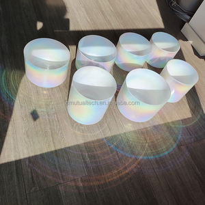 Instruments de guérison sonore, bol chantant en cristal de quartz blanc nacré, bol d'énergie en cristal, thérapie sonore, produits spirituels - Product Image 2
