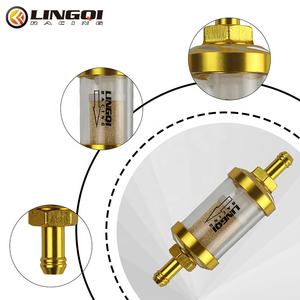 LINGQI Moto M8 Filtre à essence 8mm Filtres à essence et tuyau pour 49cc <span class=keywords><strong>50cc</strong></span> 110cc 125cc Dirt Pit Bike - Product Image 6