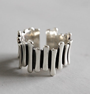 Nouveau S925 Sterling Silver Design Sense Ring Bijoux Creative Porté All-matching Stone Opening Vintage Ring Pour Hommes Et Femmes