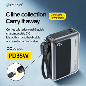 Producto en línea que vende bancos de energía delgados logotipo personalizado cargador de batería móvil portátil Mini banco de energía para computadora portátil 20000Mah - Product Image 5