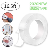 Ruban adhésif nano acrylique double face à forte viscosité, auto-adhésif, imperméable, pour la pose de tapis et moquettes, lavable