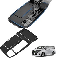 Silikon-Schaltknauf-Schutzmatte für 2024 Toyota Alphard Vellfire 40 Serie, Auto-Innenraum-Modifikationszubehör
