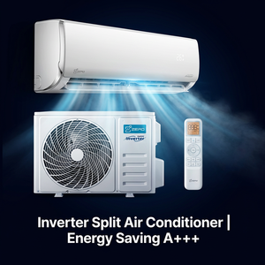 Climatiseurs split 12001-15000 Btu à fréquence variable, pompe à chaleur WiFi, pour usage domestique et hôtelier, classe A+++, efficacité énergétique optimale - Product Image 1