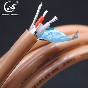 Yivo xssh OEM ODM <span class=keywords><strong>DIY</strong></span> OFC Core 8.5มม. <span class=keywords><strong>สาย</strong></span>สัญญาณเสียง HIFI สีเงิน<span class=keywords><strong>สาย</strong></span> <span class=keywords><strong>AUX</strong></span> ขั้วต่อ XLR RCA สำหรับการใช้งานลำโพง - Product Image 4