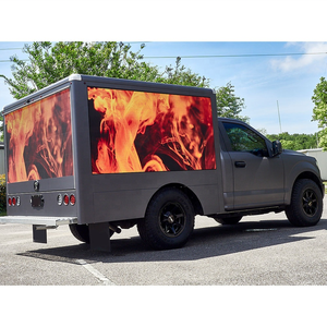 Pannello per affissioni Mobile a colori per esterni a tre lati con schermo a <span class=keywords><strong>LED</strong></span> per pubblicità in movimento con segnaletica digitale per camion - Product Image 3