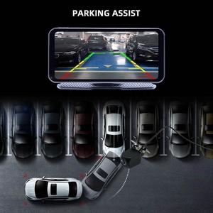 New All-in-One Caplay Android Auto <b>with</b> DVR 4K LCD Multi-Media Player <b>with</b> <b>Camera</b> GPS Loop Recording FMT TF 128GB Portable <b>Car</b> - Product Image 5