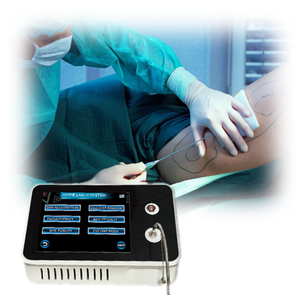 Proctology Endolaser Evlt rimozione vena ragno liposuzione diodo Laser 980 1470nm irradiazione laser endovenosa del sangue - Product Image 1