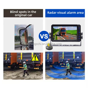 HD 12V 24V xe đảo chiều truck1080hd tầm nhìn kỹ thuật số Radar máy chủ điểm mù phụ trợ Đậu Xe cảm biến phát hiện Hệ thống Kit - Product Image 3