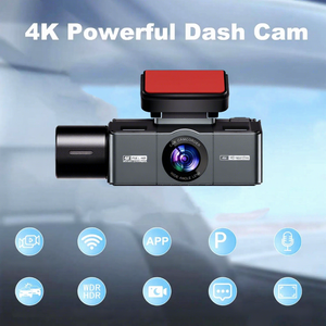 3 İnç Sürüş Kaydedici Araç Kamerası 3 Kameralı 4K Ön 2K İç 2K Geri Görüş Kamerası Araç Güvenlik Kamerası Döngü Kayıtlı Kamera Fabrikası - Product Image 2