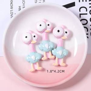 Cabujón de resina pintado a mano de alta calidad, figuritas de animales de zoológico con parte posterior plana para recuerdos de bricolaje, estilo Artificial - Product Image 4