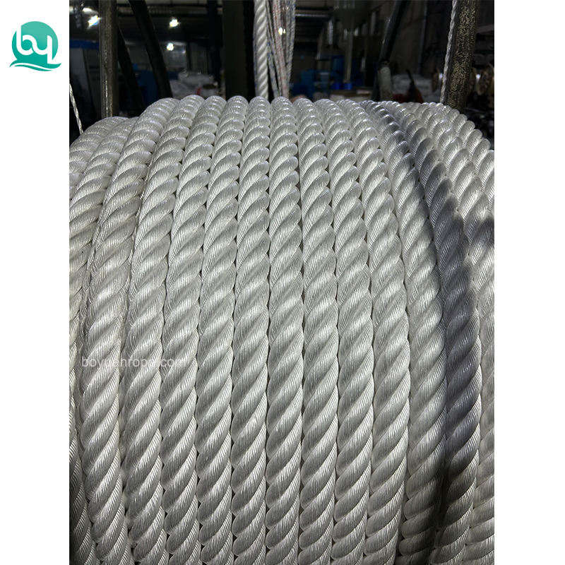 Marine Grade Polypropylene Rope Mooring Double Braided 8 Strand 96mm ...