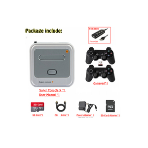 Super Console X Pro 50+ <span class=keywords><strong>Emulador</strong></span>, Más <span class=keywords><strong>de</strong></span> 50000 <span class=keywords><strong>Juegos</strong></span>, Mini Consola Retro para TV, Reproductor <span class=keywords><strong>de</strong></span> Videojuegos para Ps1/n64/dc, Adhesivo Super Console X Pro - Product Image 1
