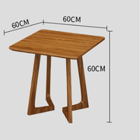 Tables et chaises de café en bois massif, vente en gros et canapés - Ensembles de sièges modernes et minimalistes pour les salons de thé, les boulangeries, les librairies