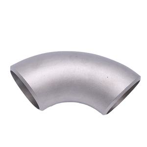 공장 직판 304 스테인리스 스틸 <span class=keywords><strong>90</strong></span>도 롱 ASME B16.9 버트 용접 엘보 파이프 피팅 BW 위생 연마 식품용 파이프 - Product Image 1