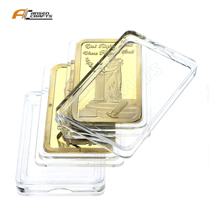 Vente à chaud de barres d'or en fer plaqué or de 1oz pour la collection - Product Image 5