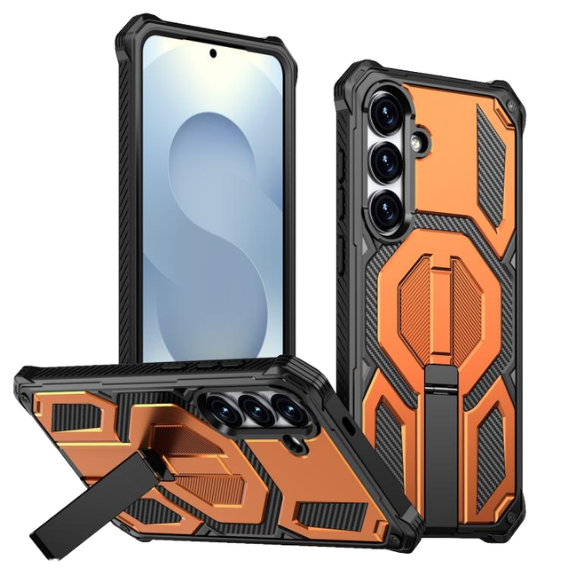 New 360 Full Body Shockproof Hybrid TPU PC Phone Cover for Samsung Galaxy S26 Ultra S26 S25Ultra Protective Magnetic Phone Cases