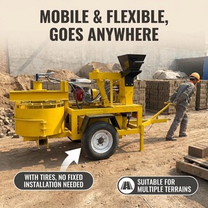 Camion de fabrication de briques en terre cuite hydraulique mobile en Afrique - Product Image 3