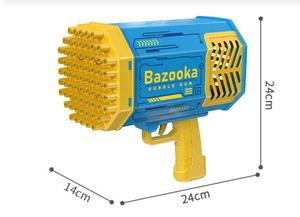 69 หลุมเครื่องเป่าลมโฟมปาร์ตี้ Bubble Gun สําหรับของเล่นกลางแจ้งในร่ม Camping Yard - Product Image 6