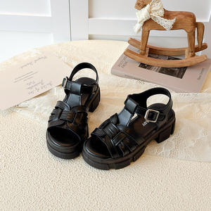 <span class=keywords><strong>Sandales</strong></span> romaines pour filles et garçons, nouvelle collection été 2026, style coréen, chaussures tissées princesse pour enfants - Product Image 3