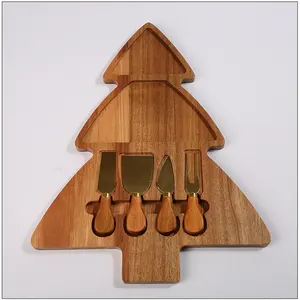 מפעל ישיר מכירה גומי עץ חיתוך לוח בצורת חיתוך לוח מסעדה כלים
