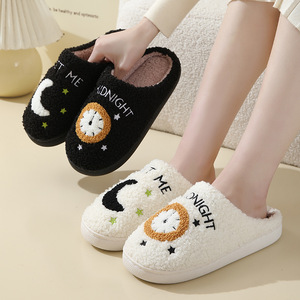 Hot Selling Wholesale Fashion Design Stock Comfortable Home Women Slippers Soft Winter Slippers - Product Image 4