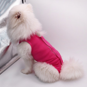 בגדי עיקור לחתולים וכלבים, נגד ליקוק, נגד נשירה, נושמים, לכל עונות השנה, חלוק ניתוח אוניברסלי - Product Image 6