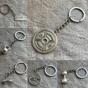 跨境电子商务和健身房热卖登山扣钥匙扣壶铃/杠铃板/哑铃健身配件 - Product Image 2