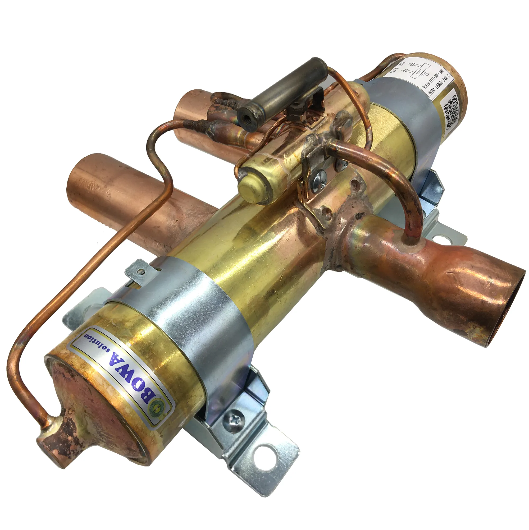 DN35 3-way 2-posição inversa equipamentos da sala de válvulas são utilizadas para recuperar o calor no frio ou outros freezers para descongelar evaporadores