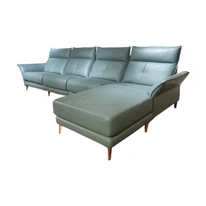 Pabrik Kustom Modern Kecil Desain Terbaru Gaya Sederhana 3 Kursi Santai Fungsional Sofa Ruang Tamu