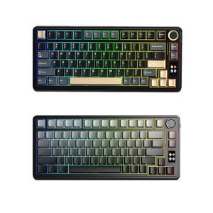 <span class=keywords><strong>Clavier</strong></span> mécanique sans fil AULA S75 PRO Tri-mode, avec montage Gasket, <span class=keywords><strong>clavier</strong></span> de jeu à commutation à chaud, disposition 75%, bouton métallique, vente en gros - Product Image 1