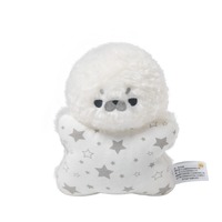 Peluche anti-stress blanche tendance certifiée ASTM, douce et moelleuse, absorbant la pression, jouet esthétique
