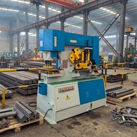 Machine de découpe et de poinçonnage hydraulique CNC robuste pour tôles, haute productivité