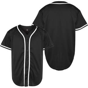 Camiseta de Béisbol Sublimada Personalizada de Fábrica, Camiseta Lisa con Botones, Ropa de Softbol, Uniformes Deportivos para Hombre y Mujer - Product Image 4