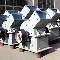 Concasseur à marteaux pour l'industrie de la construction et de la démolition Concasseur à marteaux multifonctionnel pour le sol, le minerai et le verre