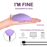 WINYI Hersteller Höschenvibrator 7 Geschwindigkeiten Brustpflegeprodukte Erwachsenen Sex tragbarer Vibrator Sexspielzeug für Damen