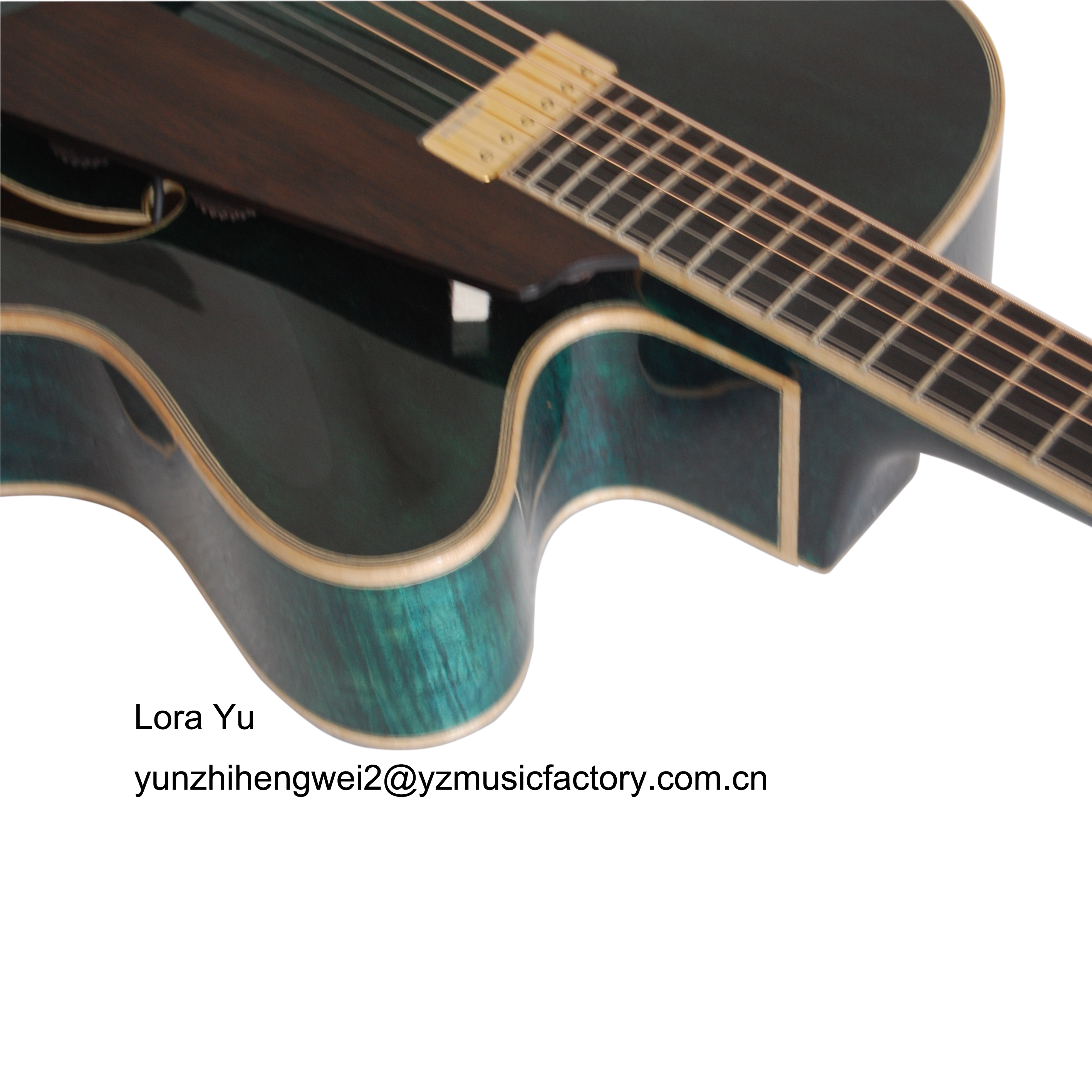 Alhambra 6 Ebano Blanco | Gino Guitars