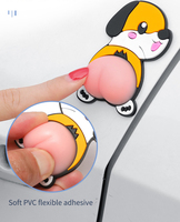 Strip Anti-Tabrakan Mobil Motif Kartun Lucu, Melindungi Pintu, Kaca Spion & Bumper Dari Goresan