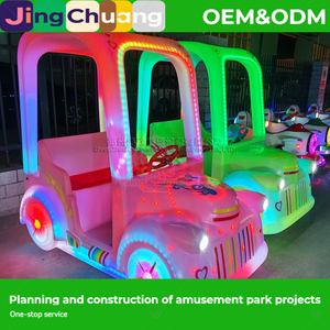 Coches <span class=keywords><strong>de</strong></span> choque luminosos cuadrados para niños, para parques, puestos <span class=keywords><strong>de</strong></span> mercado nocturno, centros comerciales, uso interior y actividades entre padres e hijos - Product Image 2