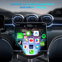 Adaptador Car Play OEM ODM, SIM Ai Box Android 13 4G 64GB, Accesorios para Auto, Carplay Inalámbrico Universal 4k para Auto, Cableado para iPhone de Apple