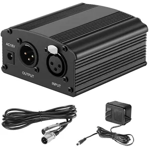 48v audio interface best affordable phantom power supply for recording mic