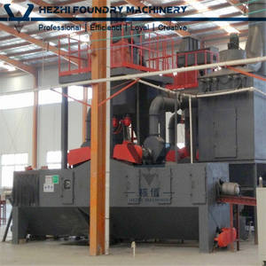 Planta de chorro de acero LPG para limpieza de cilindros de <span class=keywords><strong>Gas</strong></span>, máquina de chorro de rueda - Product Image 3